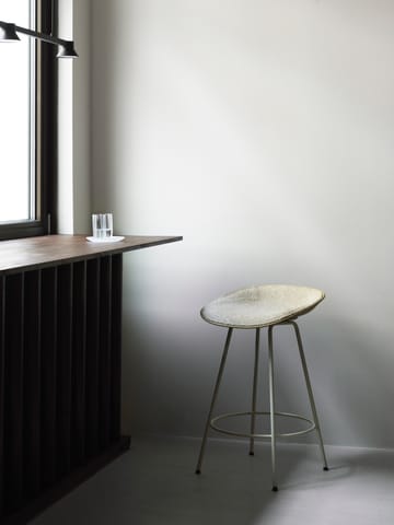 Mat Barstool barkruk 65 cm - Seaweed-black steel - Normann Copenhagen