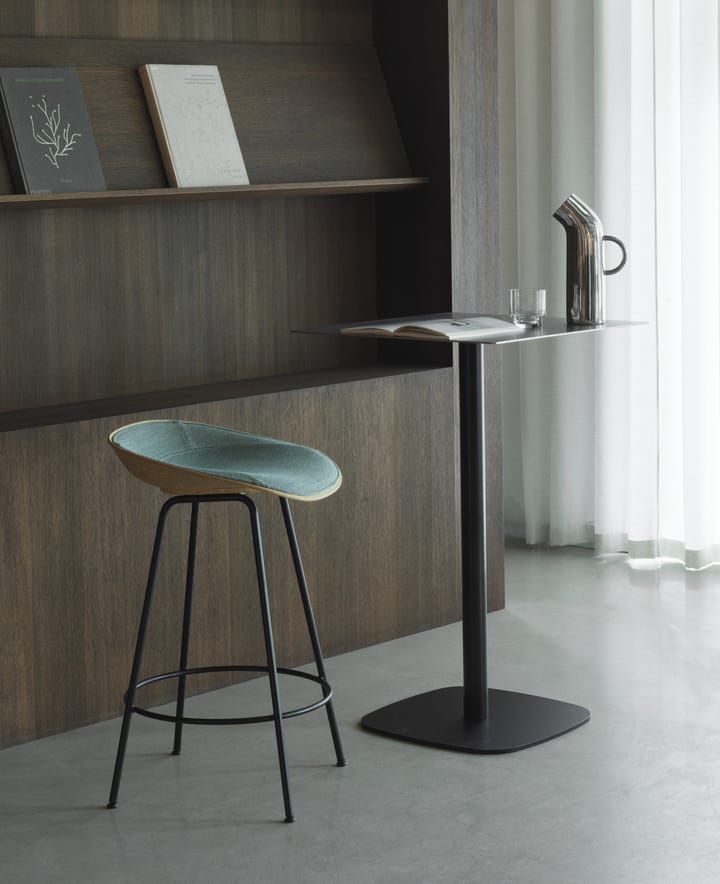 Mat Barstool barkruk 65 cm, Seaweed-black steel Normann Copenhagen