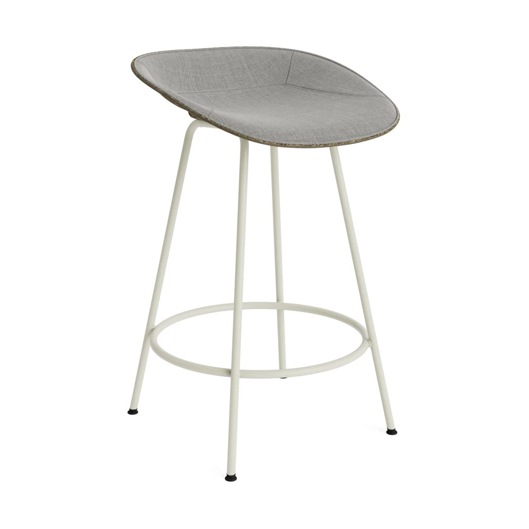 Normann Copenhagen Mat Barstool barkruk 65 cm Seaweed-cream steel