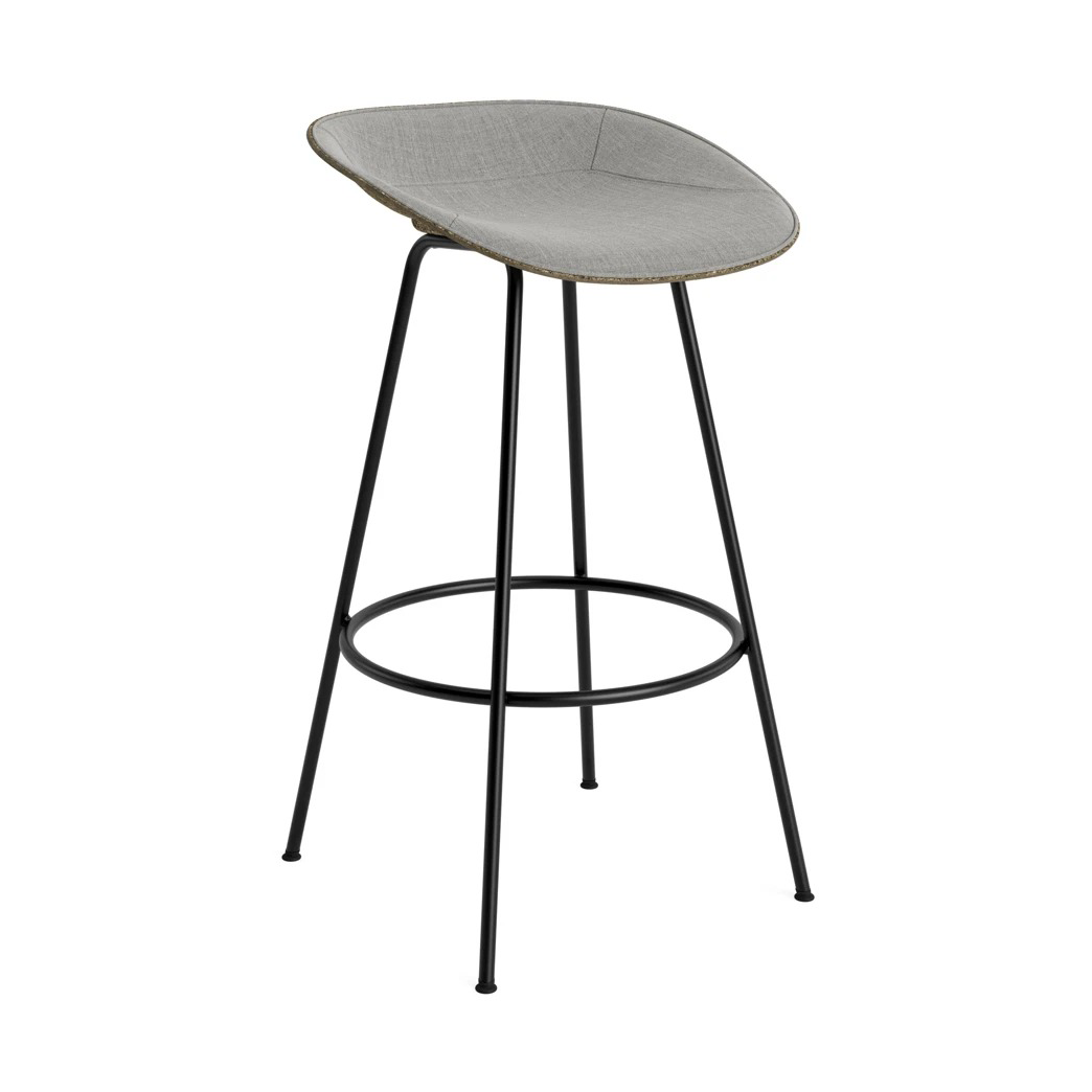 Normann Copenhagen Mat Barstool barkruk 75 cm Seaweed-black steel