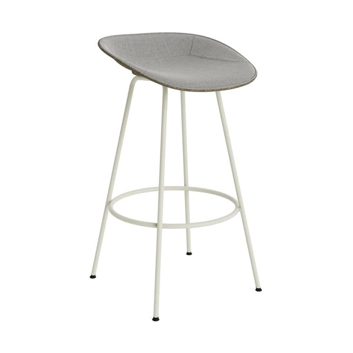 Mat Barstool barkruk 75 cm - Seaweed-cream steel - Normann Copenhagen