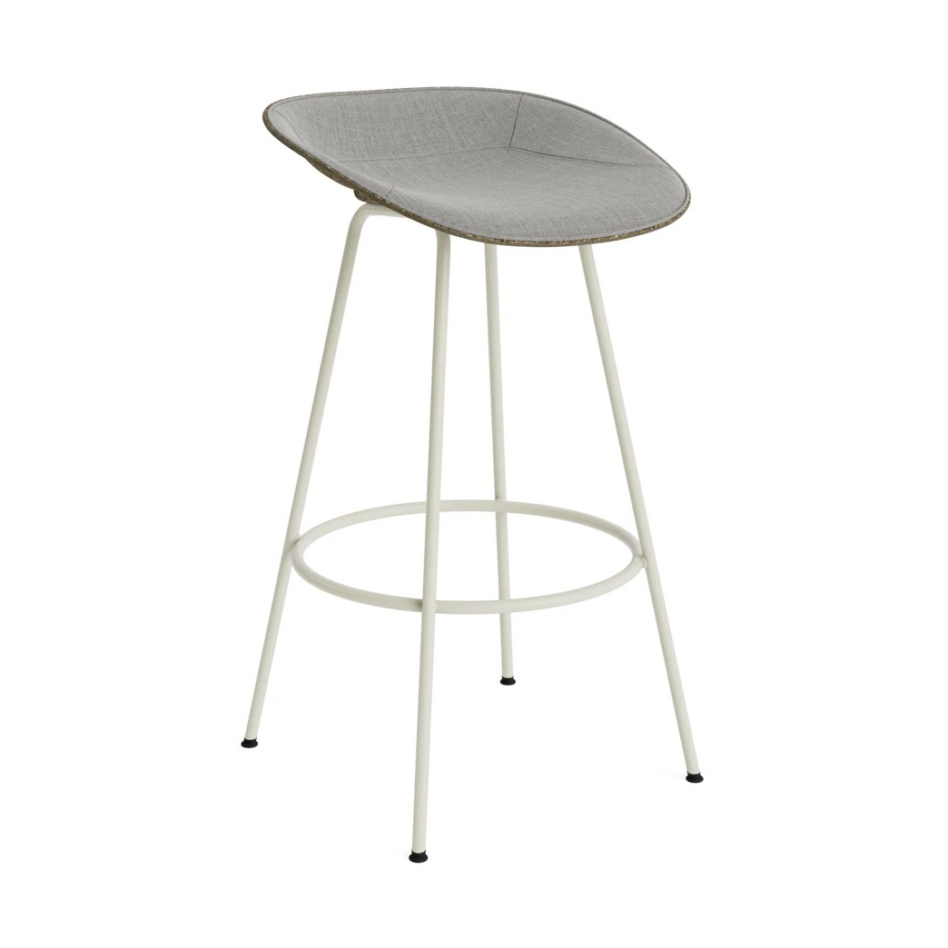 Normann Copenhagen Mat Barstool barkruk 75 cm Seaweed-cream steel