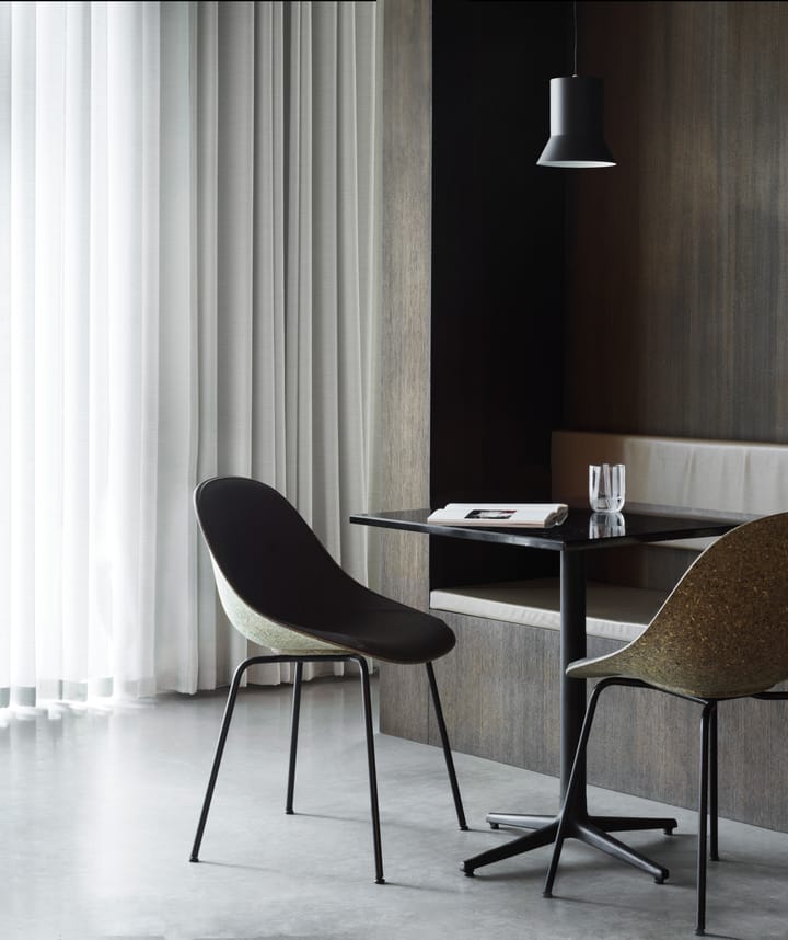 Mat Chair stoel, Seaweed-black steel Normann Copenhagen