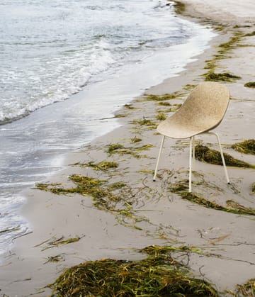 Mat Chair stoel - Seaweed-cream steel - Normann Copenhagen