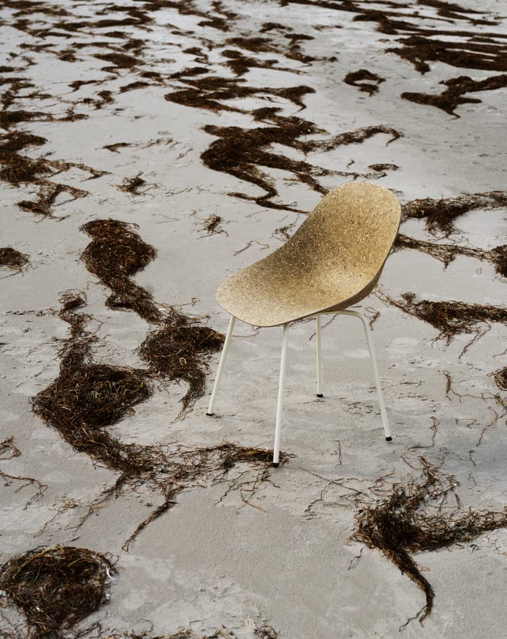 Mat Chair stoel, Seaweed-cream steel Normann Copenhagen