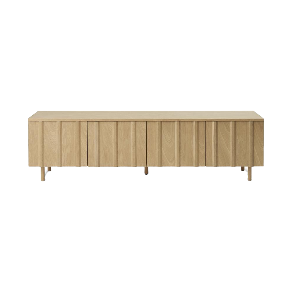 Normann Copenhagen Rib dressoir laag Oak