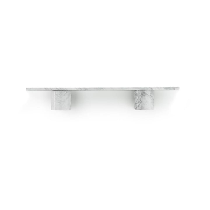 Sten Shelf plank 80 cm - White marble - Normann Copenhagen