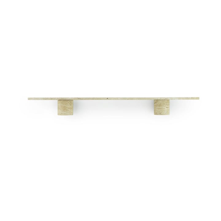 Sten Shelf wandplank 120 cm - Travertine - Normann Copenhagen