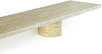 Sten Shelf wandplank 120 cm - Travertine - Normann Copenhagen