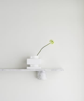 Sten Shelf wandplank 120 cm - White marble - Normann Copenhagen