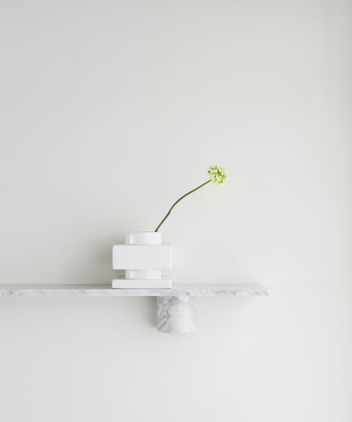 Sten Shelf wandplank 120 cm, White marble Normann Copenhagen