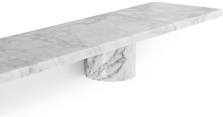 Sten Shelf wandplank 120 cm, White marble Normann Copenhagen