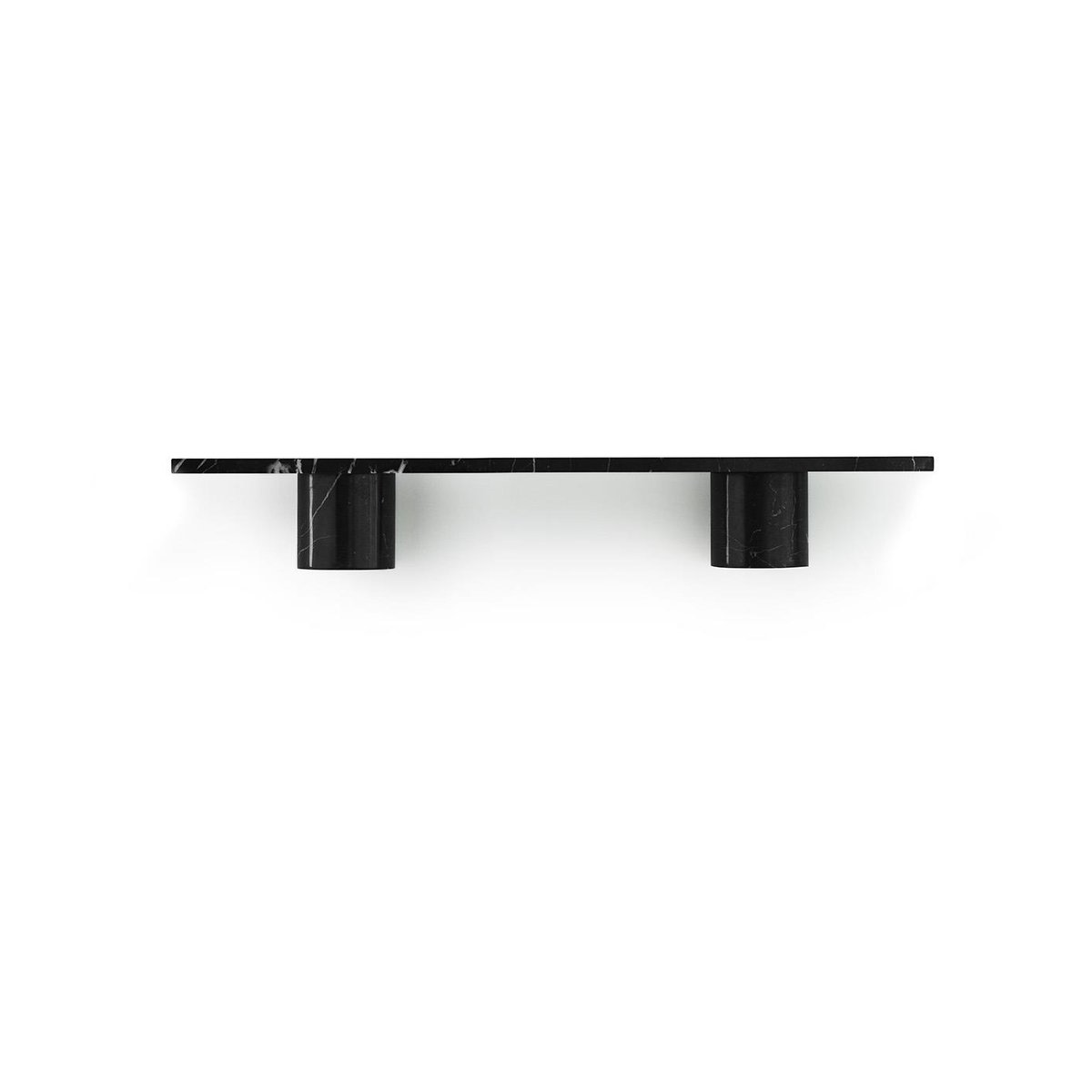 Normann Copenhagen Sten Shelf wandplank 80 cm Black marble