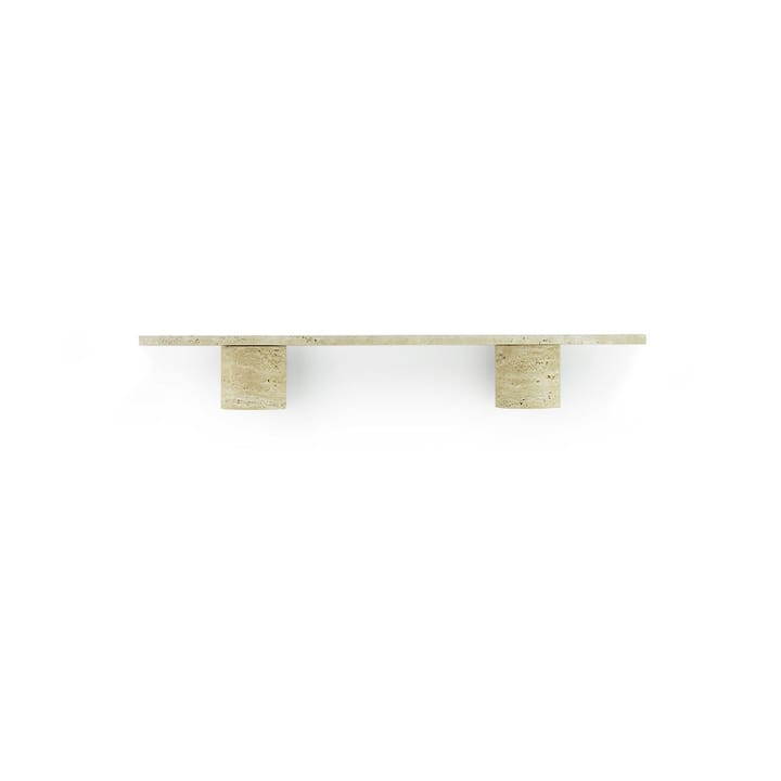 Sten Shelf wandplank 80 cm - Travertine - Normann Copenhagen