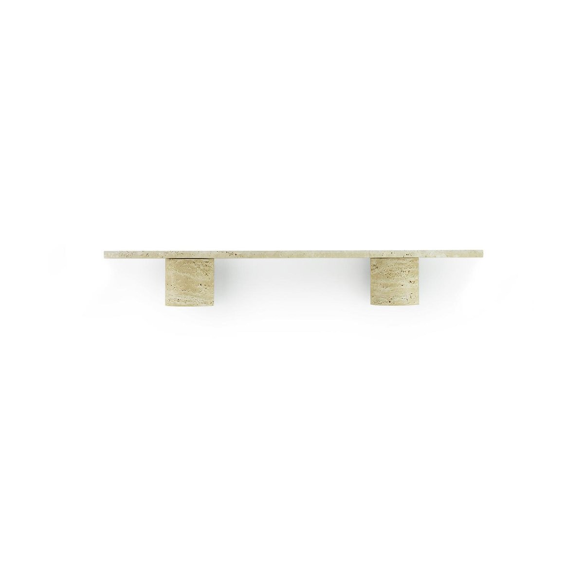 Normann Copenhagen Sten Shelf wandplank 80 cm Travertine