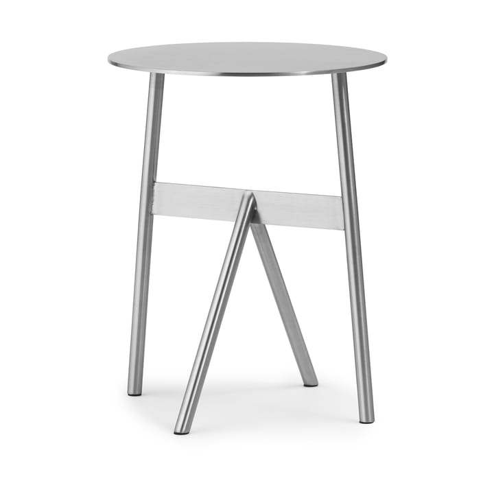 Stock Table bijzettafel Ø37 cm H:46 cm, Stainless Steel Normann Copenhagen