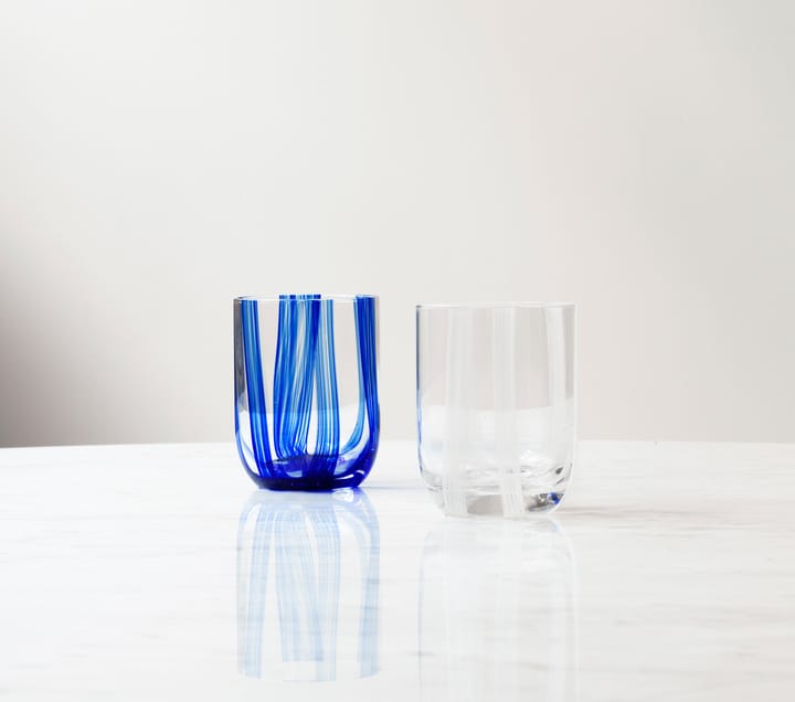 Stripe glas 39 cl, Blue Stripes Normann Copenhagen