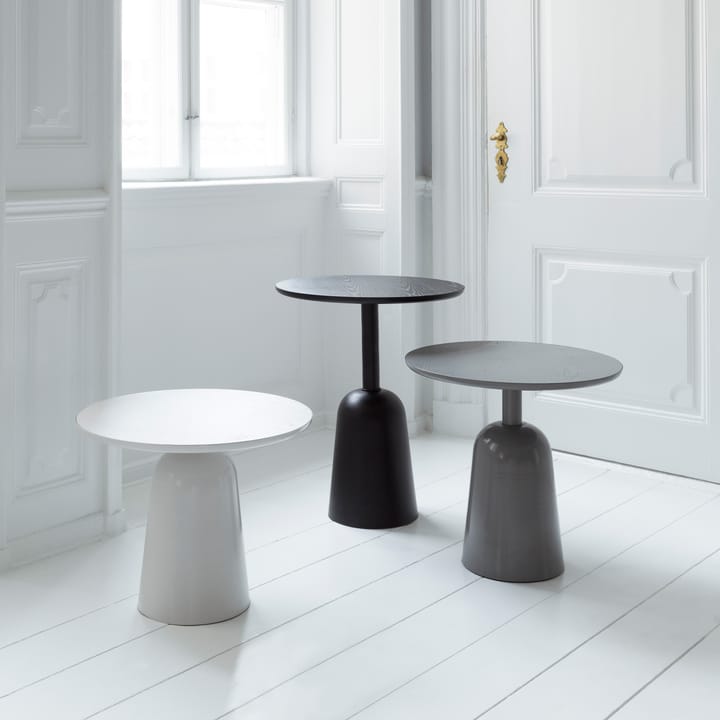 Turn verstelbare tafel Ø55 cm, Warmgrijs Normann Copenhagen