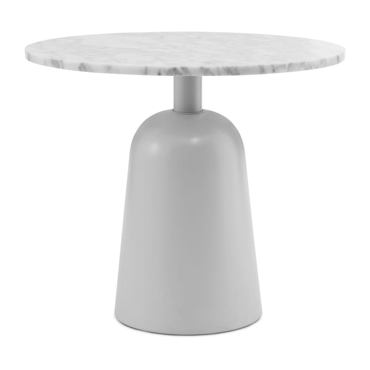 Turn verstelbare tafel Ø55 cm, Wit marmer Normann Copenhagen