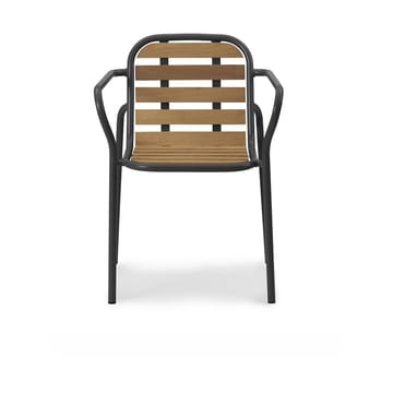 Vig Armchair Robinia armstoel - Black - Normann Copenhagen