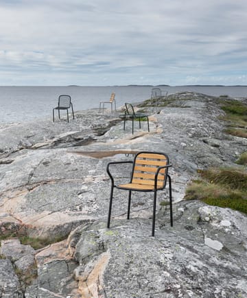 Vig Armchair Robinia armstoel - Black - Normann Copenhagen