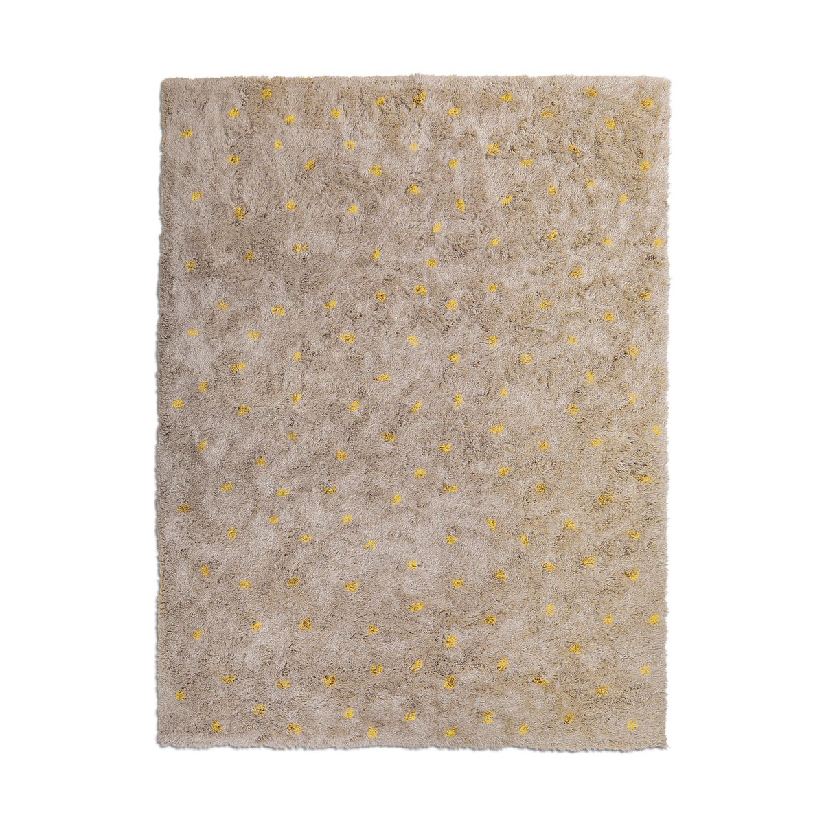 Ogeborg ODC Dot by Note wollen vloerkleed Yellow, 170x240 cm