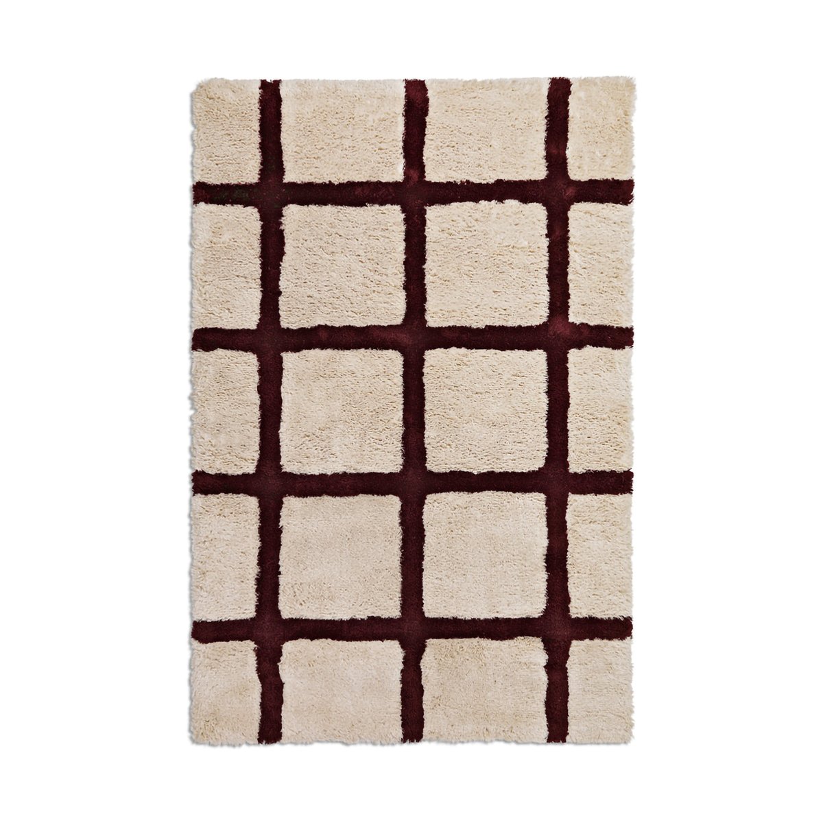 Ogeborg ODC Line Big Scale wollen vloerkleed Beige brown, 170x240 cm