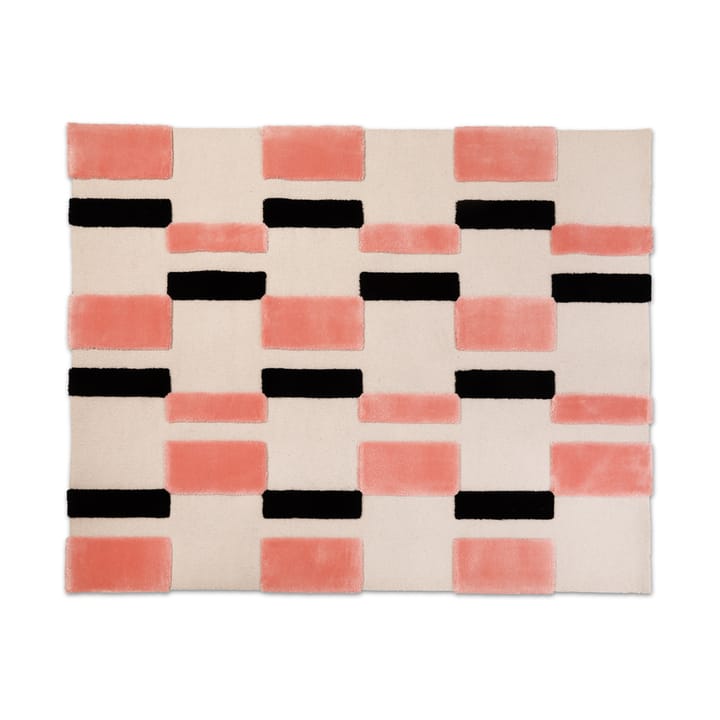 ODC Segment Rug Collection Irregular vloerkleed - Coral crush-cream-black, 120x200 cm - Ogeborg