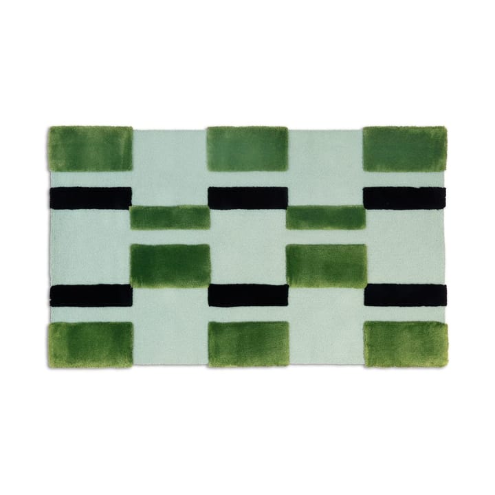 ODC Segment Rug Collection Irregular vloerkleed - Green-mint-black, 120x200 cm - Ogeborg