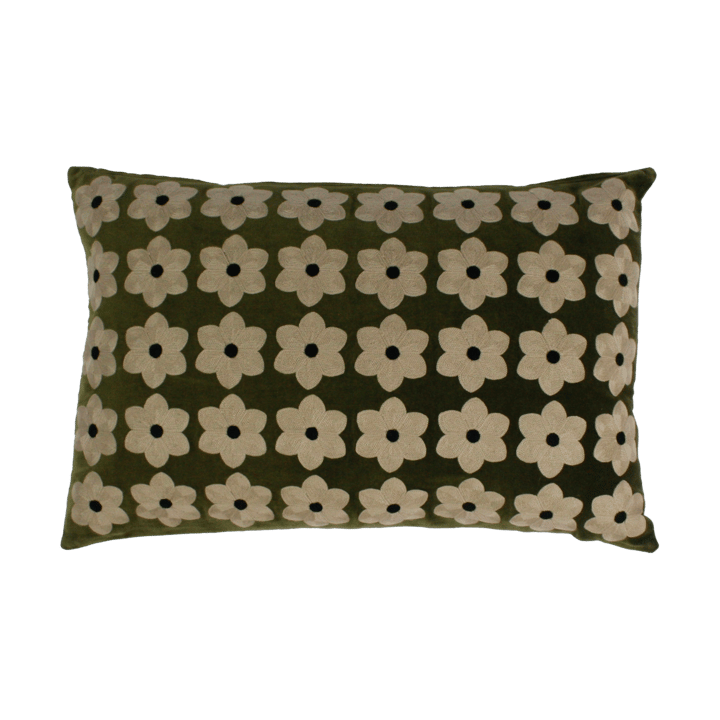 Daisy kussenhoes 40x60 cm - Mosgroen - Olsson & Jensen