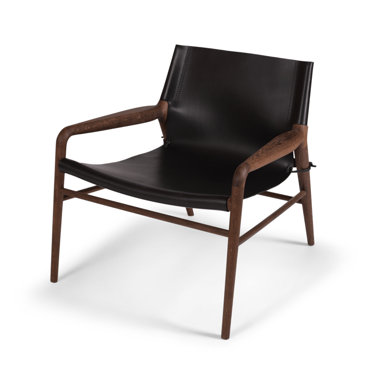 Rama Chair fauteuil  smoked oak  frame - Zwart - OX Denmarq