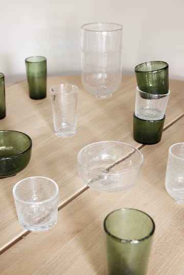 Kuki drinkglas 4-pack - Clear - OYOY