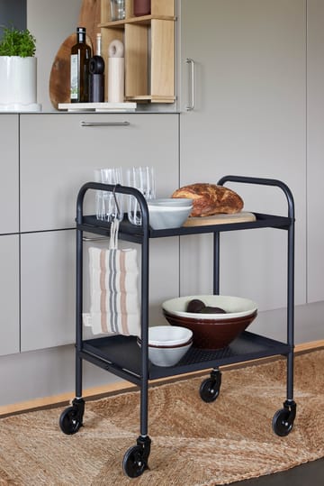 Maki trolley serveerwagen small - Black - OYOY