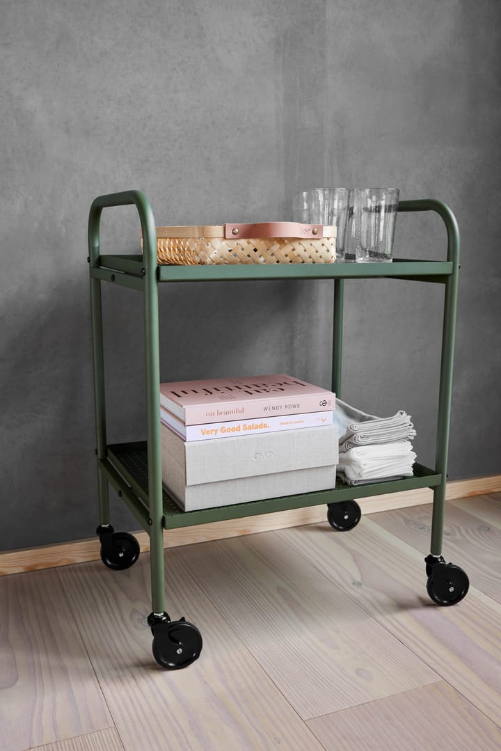 Maki trolley serveerwagen small, Green OYOY