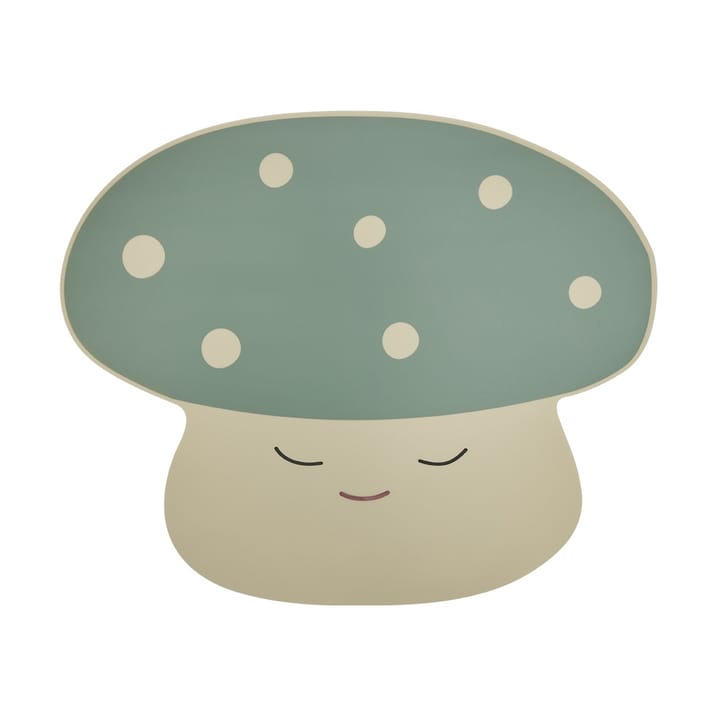 Mushroom placemat, Offwhite-Pale green OYOY