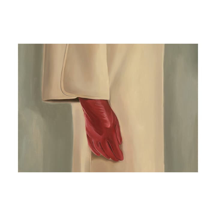 Red Glove poster, 50x70 cm Paper Collective