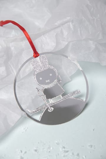 Miffy winter decoratiehanger - Zilverkleurig - Pluto Design