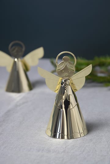 Singing angel decoratie goud - 11 cm - Pluto Design