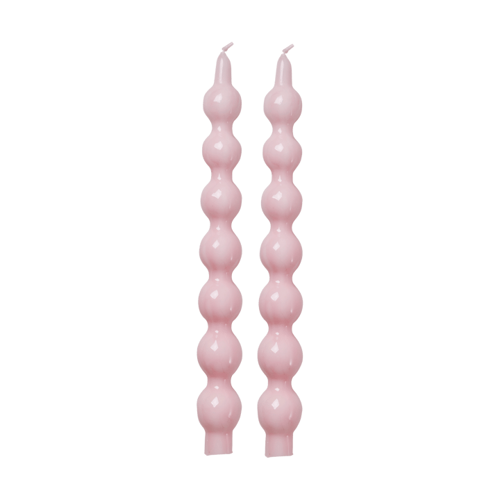 Rice kaarsen 30,2 cm 2-pack - Soft pink - RICE