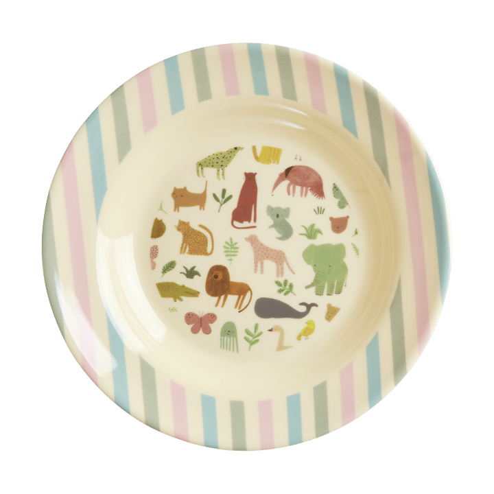 Rice kinderkom melamine Ø20 cm, Sweet Jungle Print RICE