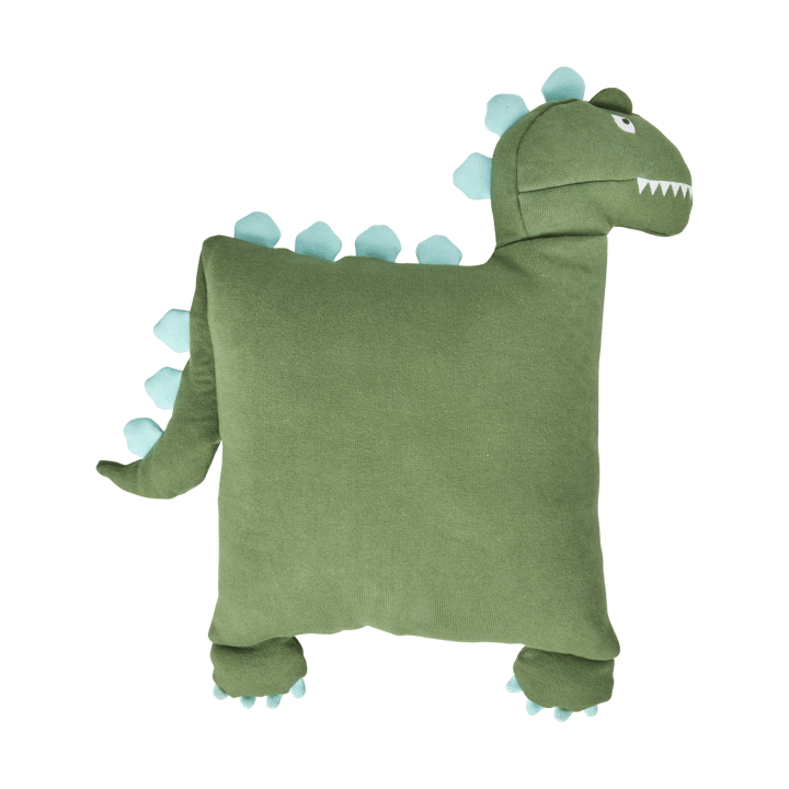 Rice kussen dinosaurus 48x52 cm - Green - RICE