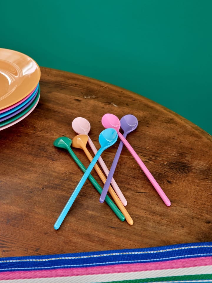 Rice lepel lang melamine 6-pack, La Joie de Vivre RICE