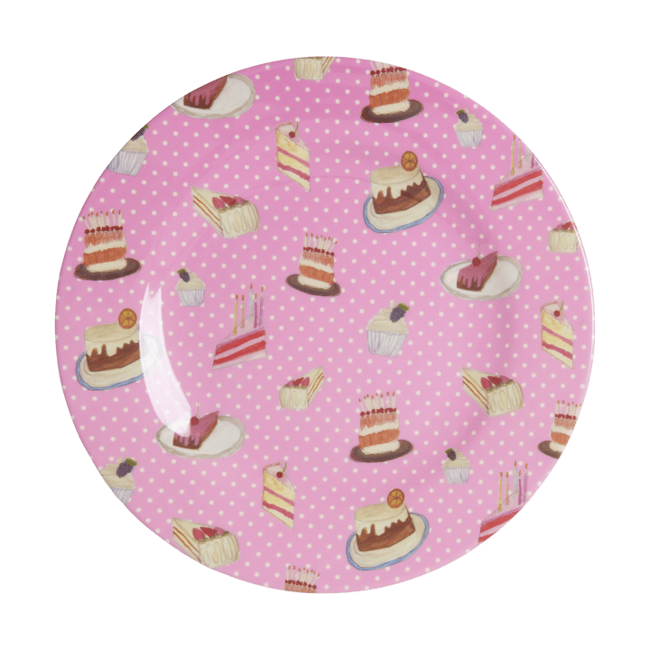 Rice melamine bord Ø20 cm - Sweet Cake - RICE