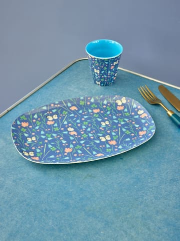 Rice melaminebord 22x30 cm - Navy Blue - RICE