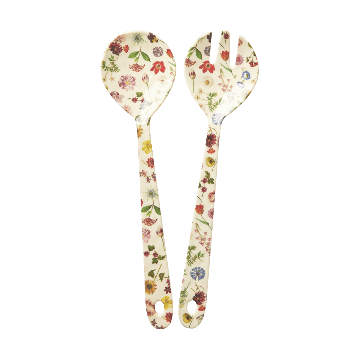 Rice saladebestek melamine 2-delig, Floras Dream RICE