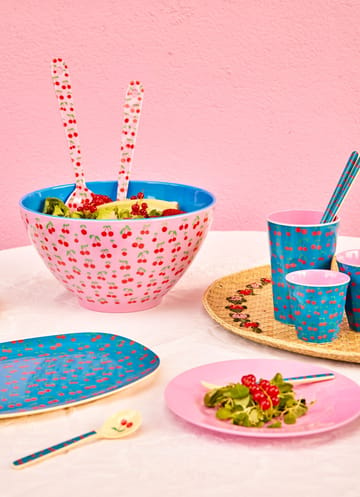 Rice saladebestek melamine 2-delig - Kers - RICE