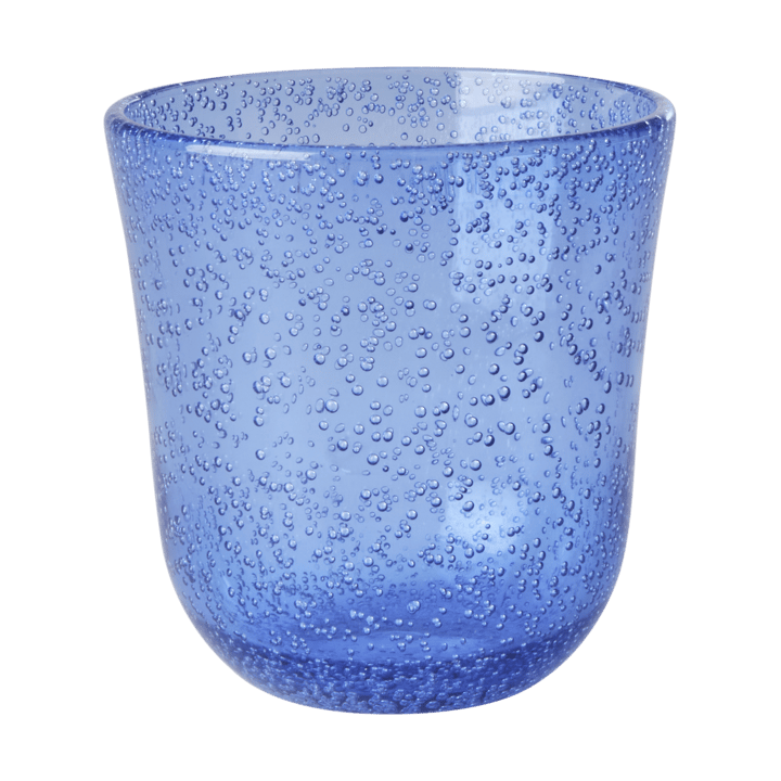 Rice tumblerglas bubbelontwerp acryl 41 cl - Blue - RICE