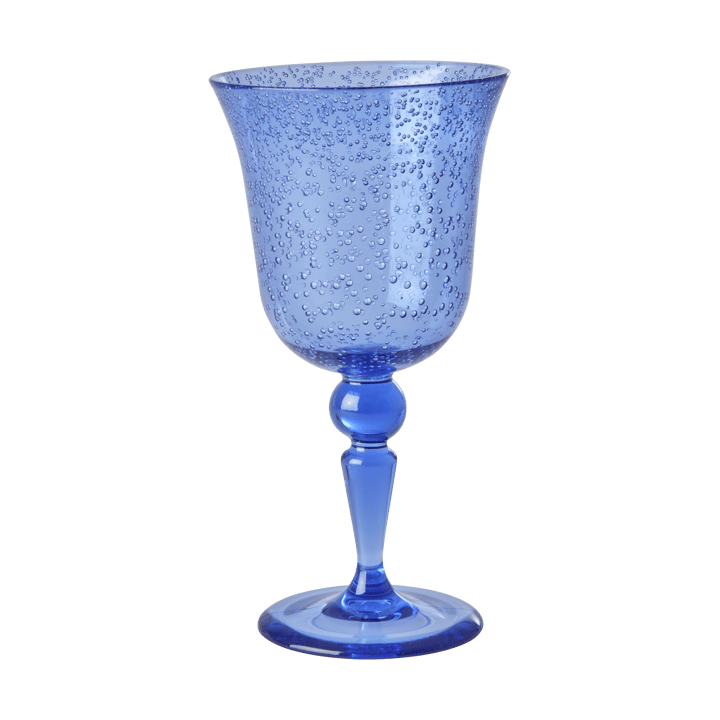 Rice wijnglas bubble design 36 cl - Blue - RICE