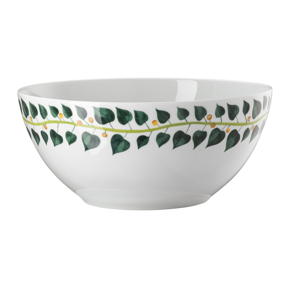 Rosenthal Magic Garden Foliage schaal 28 cm Wit-groen