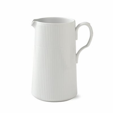 Royal Copenhagen White Fluted kan met handvat 1,5 l